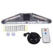 Lampada solare anti-collisione Cupule Ranger Fanale posteriore per auto LED Flash Avvertimento Luce di attenzione Lampada solare pieghevole Avvertimento Cupule con licenza di parcheggio temporaneo, CS-N14