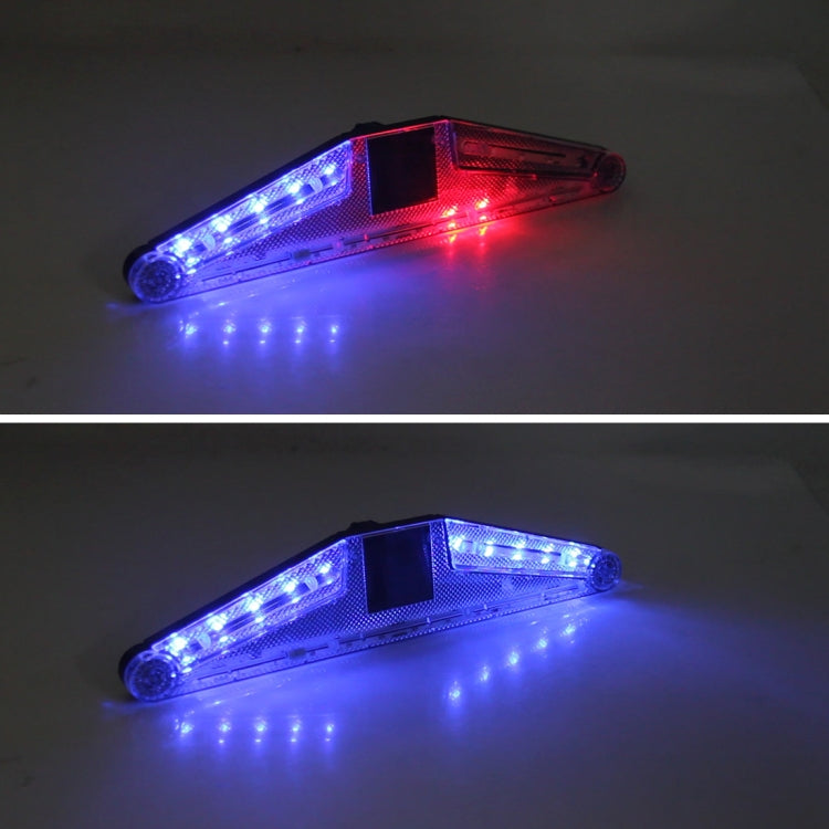 Lampada solare anti-collisione Cupule Ranger Fanale posteriore per auto LED Flash Avvertimento Luce di attenzione Lampada solare pieghevole Avvertimento Cupule con licenza di parcheggio temporaneo, CS-N14