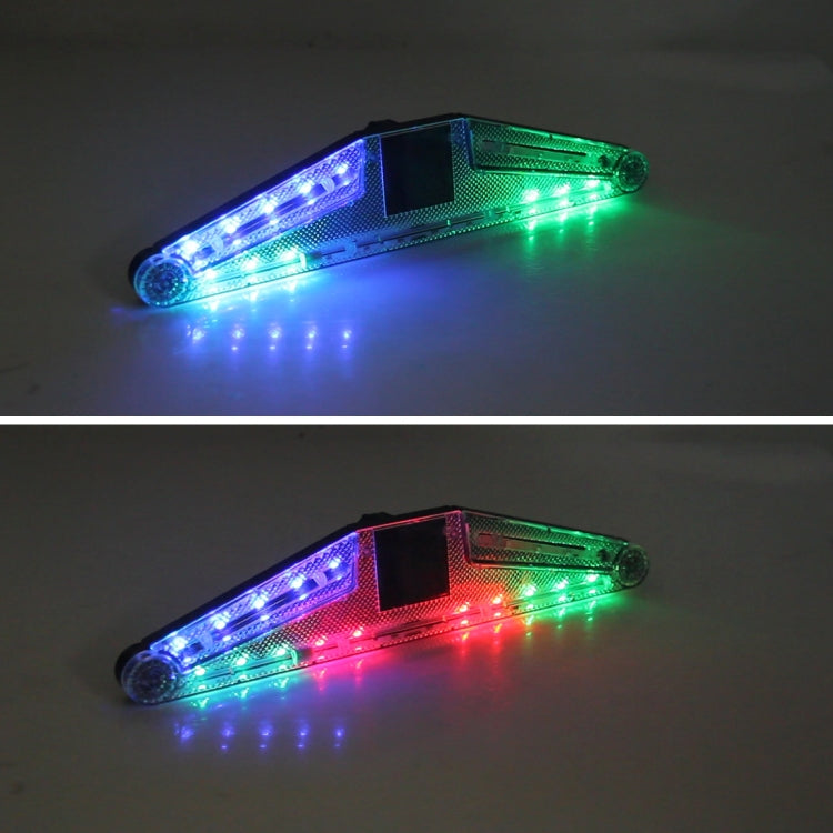 Lampada solare anti-collisione Cupule Ranger Fanale posteriore per auto LED Flash Avvertimento Luce di attenzione Lampada solare pieghevole Avvertimento Cupule con licenza di parcheggio temporaneo, CS-N14