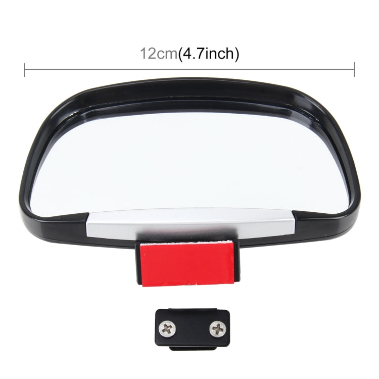 3R-081 Specchio convesso grandangolare per angolo cieco per auto Collezione Vision Specchietto per angolo cieco Specchietto per angolo cieco, 3R-081(Black), 3R-081(Silver)