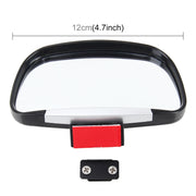 3R-081 Specchio convesso grandangolare per angolo cieco per auto Collezione Vision Specchietto per angolo cieco Specchietto per angolo cieco, 3R-081(Black), 3R-081(Silver)