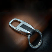Portachiavi in metallo con doppio anello Portachiavi per auto in metallo Portachiavi per strumenti multifunzionali Portachiavi Anelli Supporto per portachiavi per auto, Double Ring