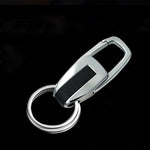 Portachiavi in metallo con doppio anello Portachiavi per auto in metallo Portachiavi per strumenti multifunzionali Portachiavi Anelli Supporto per portachiavi per auto, Double Ring