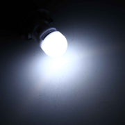 2 luci di ingombro per auto T10 3W 200LM 6000K con 1 lampada SMD-3030-LED, DC 12V, 2 PCS T10 3W 200LM