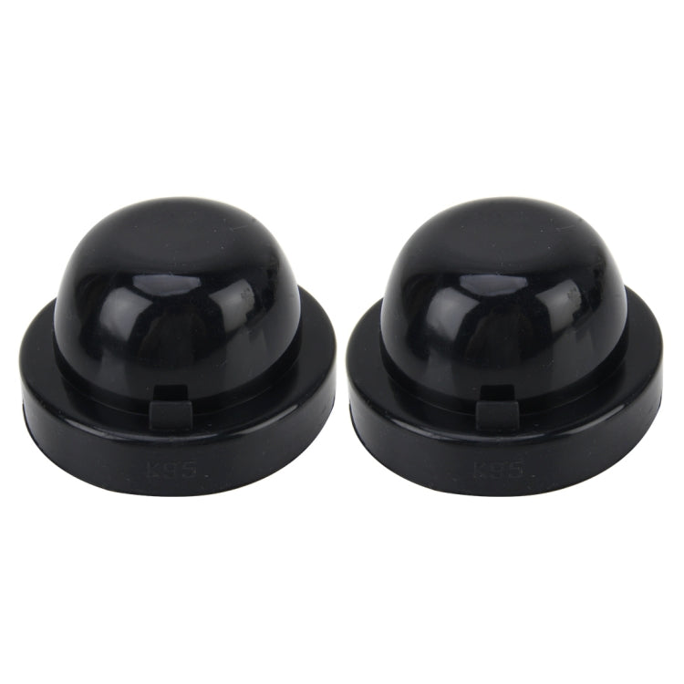 2 pz K95 universale per auto LED faro HID lampada allo xeno copertura antipolvere in silicone tappi di tenuta copertura antipolvere per auto impermeabile antipolvere sigillante copertura del faro per retrofit auto, diametro interno: 9,5 cm             ...