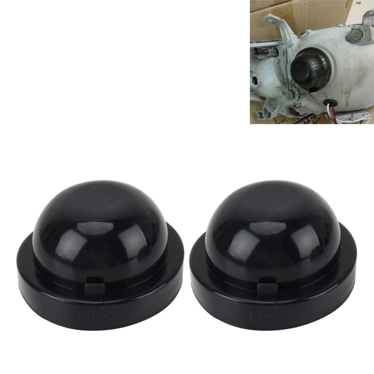 2 pezzi K105 universale per auto LED faro lampada allo xeno HID copertura antipolvere in silicone tappi di tenuta copertura antipolvere per auto copertura antipolvere impermeabile copertura faro per retrofit auto, diametro interno: 10,5 cm             ...