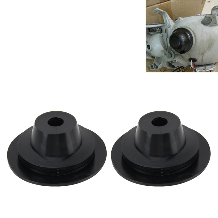 2 pezzi universale per auto LED faro HID lampada allo xeno copertura antipolvere in silicone tappi di tenuta LED faro guarnizione copertura antipolvere copertura antipolvere per H1 H3 H7 H11 / H8 9005 / 9006, For H1 H3 H7 H11 / H8 9005 / 9006