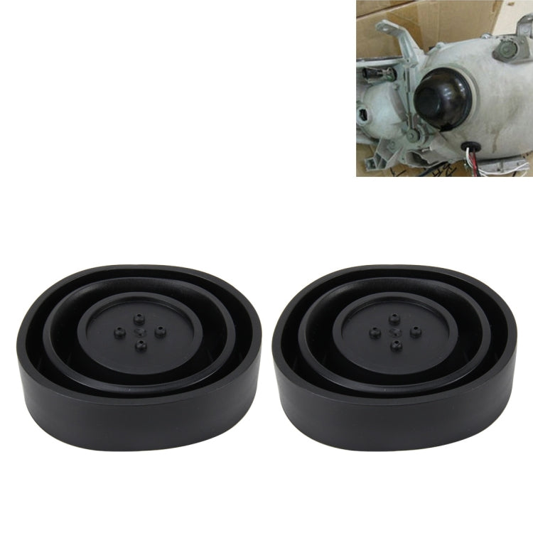 2 PCS Universal Car HA CONDOTTO il Faro HID Lampada Allo Xeno Copertura Antipolvere In Silicone Tappi di Tenuta HA CONDOTTO il Faro Guarnizione di Tenuta Della Polvere Della Copertura copertura antipolvere, Universal Dust Cover