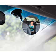 Specchio per punto cieco circolare per parabrezza interno regolabile a 360 gradi con portabicchieri, XL-1014