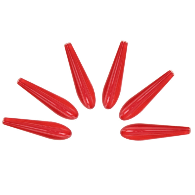 6 pezzi Spoiler posteriore universale in resina Spoiler posteriore per auto Spoiler posteriore esterno Kit spoiler per auto Crash Strip Spoiler Scheda instradata Raddrizzatore muto Spoiler per la riduzione del rumore