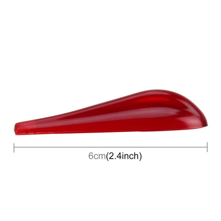 6 pezzi Spoiler posteriore universale in resina Spoiler posteriore per auto Spoiler posteriore esterno Kit spoiler per auto Crash Strip Spoiler Scheda instradata Raddrizzatore muto Spoiler per la riduzione del rumore