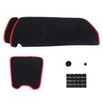 Copertura per tappetini scuri per protezione solare per cruscotto luminoso per auto per Venucia B50 / R50, For Venucia