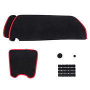 Copertura per tappetini scuri per protezione solare per cruscotto luminoso per auto per Venucia B50 / R50, For Venucia