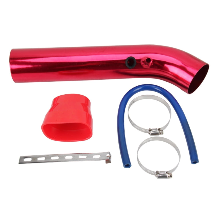 Prese d'aria universali Tubo di aspirazione aria corto in alluminio Racing Cold Racing con sistema di kit filtro a cono, Short Air Intakes