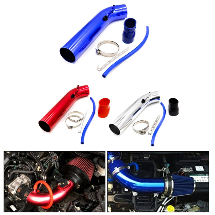 Prese d'aria universali Tubo di aspirazione aria corto in alluminio Racing Cold Racing con sistema di kit filtro a cono, Short Air Intakes