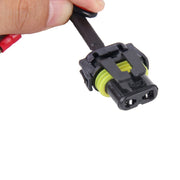 2PCS DC12V 35W H1 2800 LM HID Xenon Light Lampada frontale impermeabile a fascio singolo Super Vision, temperatura colore: 6000K, H1