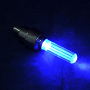 Lampada per pneumatici da 2 pezzi con batteria per auto moto bici