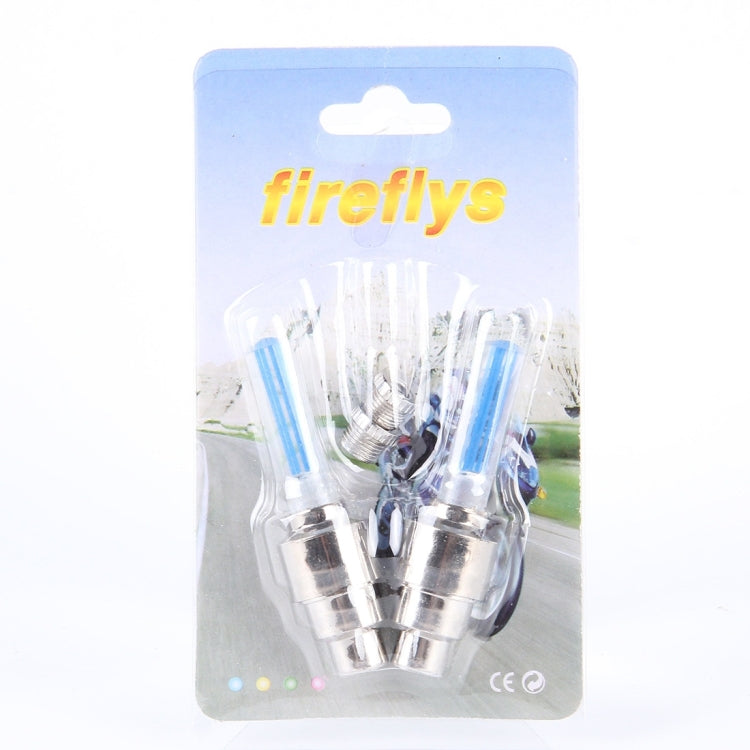 Lampada per pneumatici da 2 pezzi con batteria per auto/moto/bici