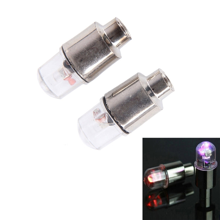 Lampada per pneumatici con luce per tappi valvola 2 pezzi