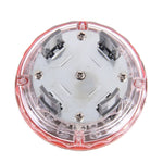 4 Luci LED Solari Colorate per Ruote Auto 23cm