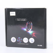 4 Luci LED Solari Colorate per Ruote Auto 23cm
