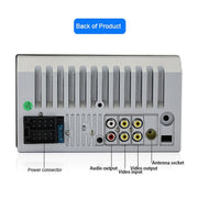 7010B HD 2 Din Ricevitore radio Bluetooth per auto da 7 pollici Lettore MP5, supporto FM, USB e scheda TF, 7010B