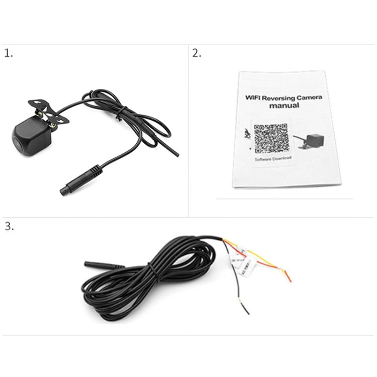 A2157 Cornice targa auto WIFI Telecamera retrovisiva, A215