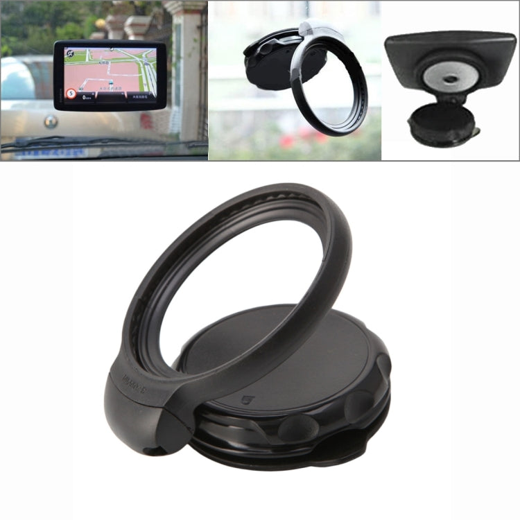 Per TomTom One V4 Supporto GPS pieghevole e regolabile con ventosa per auto, GPS Holder Stand