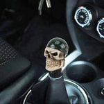 Teschio universale con forma di cappello Pomello del cambio per auto Pomello del cambio per auto modificato Pomello della leva del cambio automatico Pomello del cambio in resina, Skull Head Shape 5