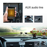 Cavo a spirale retrattile per convertitore audio da maschio a USB 2.0 femmina da 3,5 mm per disco U per altoparlante MP3 per auto, lunghezza: 1 m, 1pcs