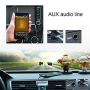 Cavo a spirale retrattile per convertitore audio da maschio a USB 2.0 femmina da 3,5 mm per disco U per altoparlante MP3 per auto, lunghezza: 1 m, 1pcs