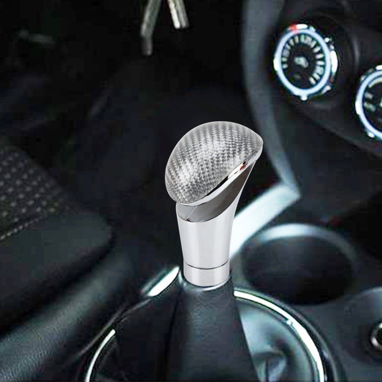 Pomello del cambio per auto universale Pomello del cambio per auto modificato Pomello della leva del cambio della trasmissione automatica Manopole del cambio in piombo in carbonio, Car Gear Shift Knob 3
