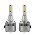 2 pezzi 880/881 18W 1800LM 6000K impermeabile IP68 faro LED per auto con 2 lampade LED COB, DC 9-36V, 880/881