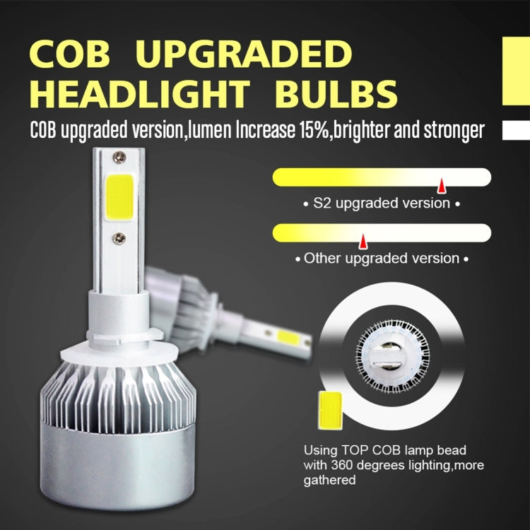 2 pezzi 880/881 18W 1800LM 6000K impermeabile IP68 faro LED per auto con 2 lampade LED COB, DC 9-36V, 880/881