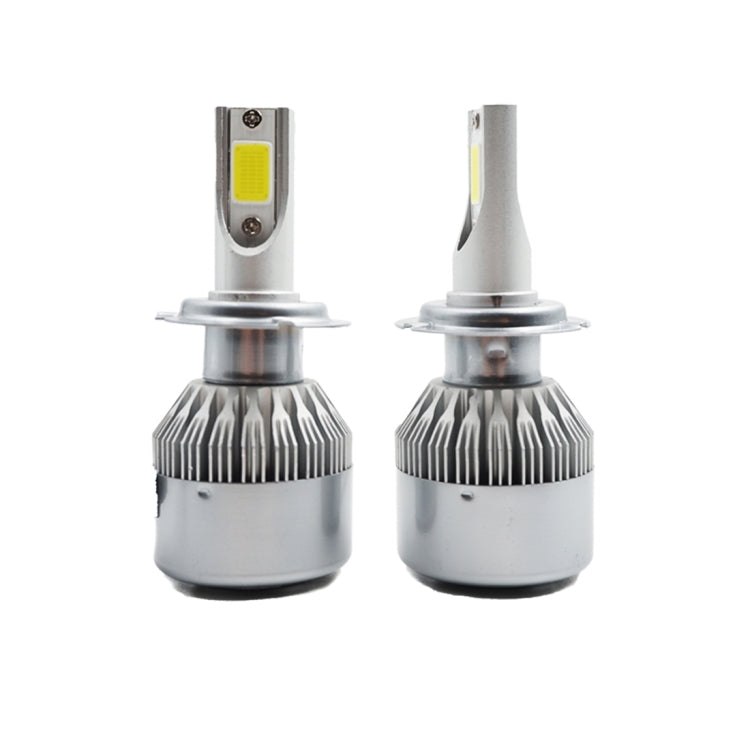 2 fari H7 18W 1800LM 6000K impermeabili IP68 per auto per auto con 2 lampade LED COB, DC 9-36V, H7