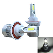 2 fari H13 18W 1800LM 6000K impermeabili IP68 per auto per auto con 2 lampade LED COB, DC 9-36V, H13