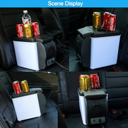 Frigorifero a basso rumore da 6 litri per raffreddamento e riscaldamento multifunzione portatile per auto da 48 W, per auto e casa, lunghezza cavo: 1,8 m, 6L Low Noise