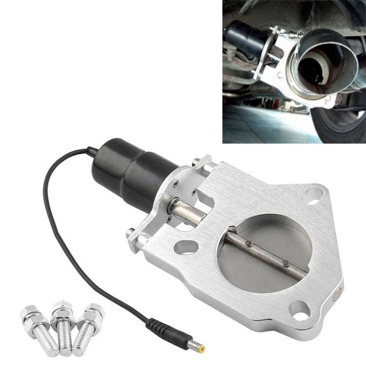 Kit motore di controllo valvole di scarico elettriche da corsa in acciaio inossidabile da 2,5 pollici per auto universale, 2.5 inch