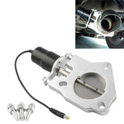 Kit motore di controllo valvole di scarico elettriche da corsa in acciaio inossidabile da 2,5 pollici per auto universale, 2.5 inch
