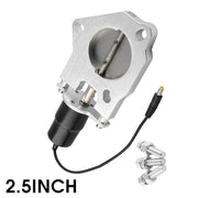 Kit motore di controllo valvole di scarico elettriche da corsa in acciaio inossidabile da 2,5 pollici per auto universale, 2.5 inch