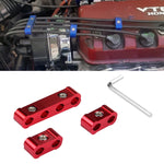 Kit morsetto organizzatore divisore separatore filo candela motore in alluminio da 3 pezzi