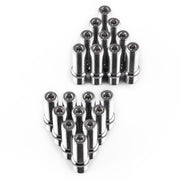 20 PZ 5.8 cm Modifica Auto Universale Ruote Estese Conversione Perno M12x1.5 a M12x1.5 Adattatore A Vite LN032 LN033 LN044, 5.8cm M12x1.5 to M12x1.5