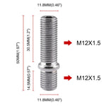 20 PZ 5 cm Modifica Auto Universale Ruote Estese Conversione Perno M12x1.5 a M12x1.5 Adattatore A Vite LN032 LN033 LN044, 5cm M12x1.5 to M12x1.5