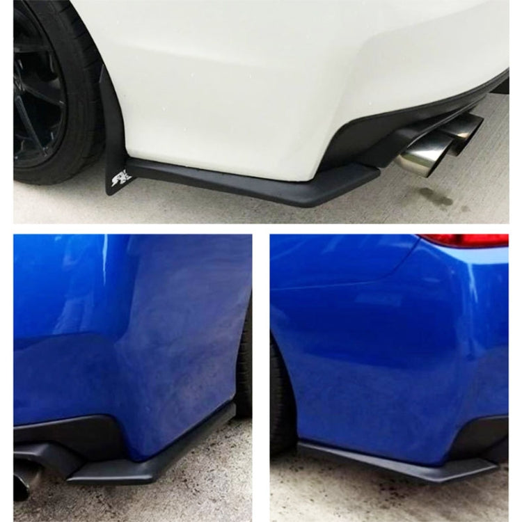Labbro mantovana posteriore in ABS per stile auto per Subaru WRX Sti, Rear Spat Valance Lip for Subaru WRX Sti