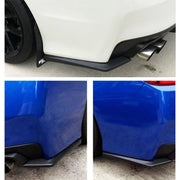 Labbro mantovana posteriore in ABS per stile auto per Subaru WRX Sti, Rear Spat Valance Lip for Subaru WRX Sti