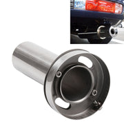 Punta del silenziatore di coda non regolabile per tubo di scarico in acciaio inossidabile 304 per auto universale da 3,5 pollici, 3.5 inchUnadjustable
