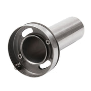Punta del silenziatore di coda non regolabile per tubo di scarico in acciaio inossidabile 304 per auto universale da 3,5 pollici, 3.5 inchUnadjustable