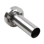Punta del silenziatore di coda non regolabile per tubo di scarico in acciaio inossidabile 304 per auto universale da 3,5 pollici, 3.5 inchUnadjustable