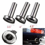 Punta del silenziatore di coda non regolabile per tubo di scarico in acciaio inossidabile 304 per auto universale da 3,5 pollici, 3.5 inchUnadjustable
