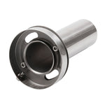 Punta del silenziatore di coda non regolabile per tubo di scarico in acciaio inossidabile 304 per auto universale da 4 pollici, 4 inch Unadjustable